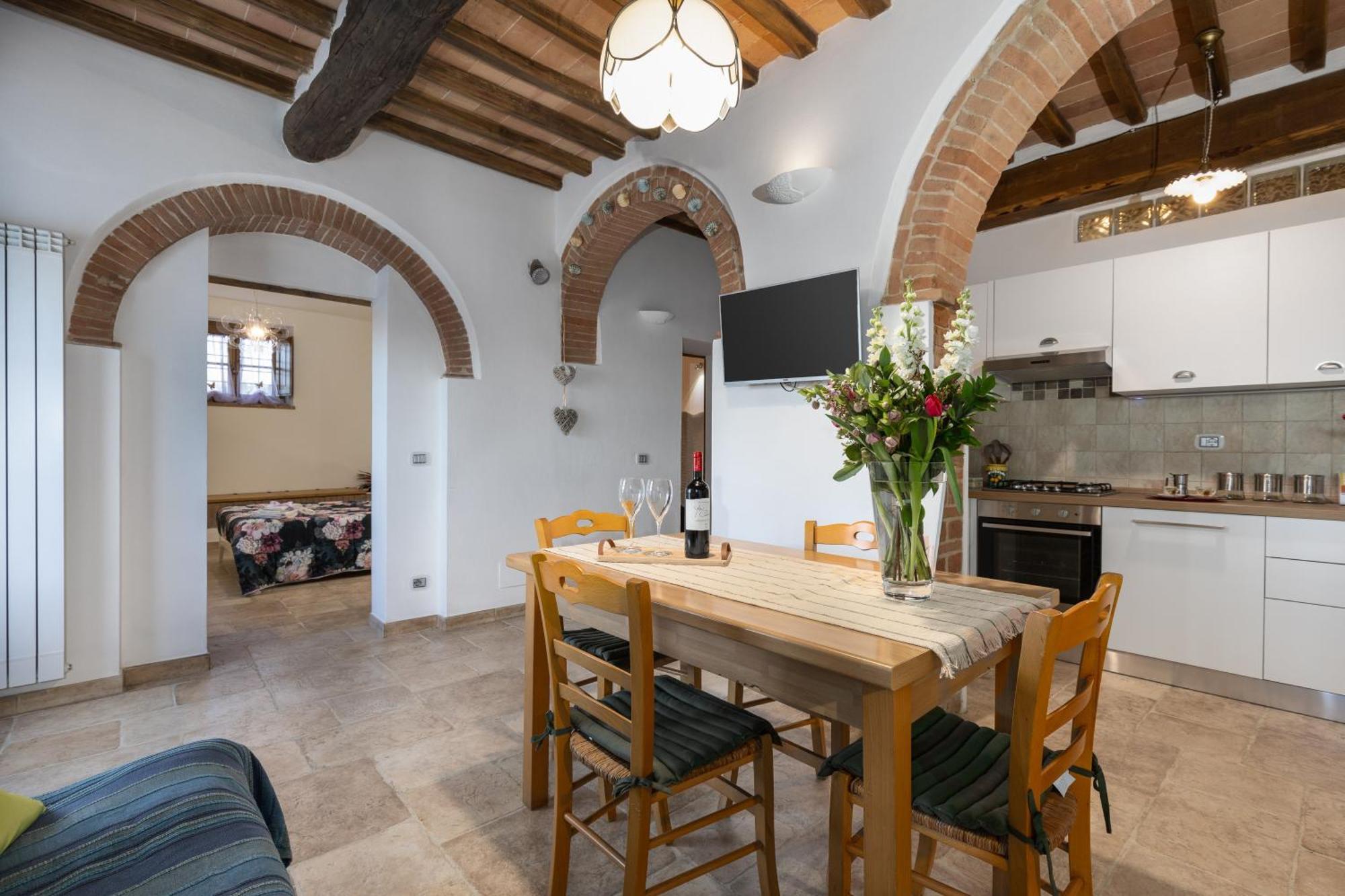 Casa Ernesto - Porzione Di Colonica Villa Monteriggioni Luaran gambar