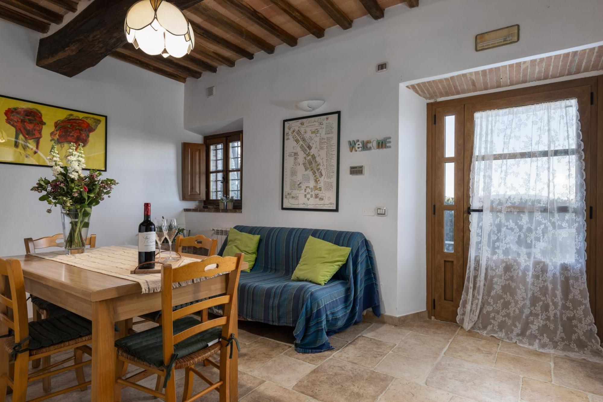 Casa Ernesto - Porzione Di Colonica Villa Monteriggioni Luaran gambar